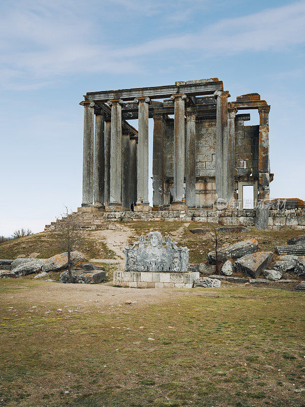 Ancient Roman city of Aizonai in Çavdarhisar,Kütahya,Turkey